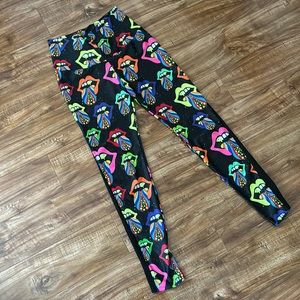 Neon leggings